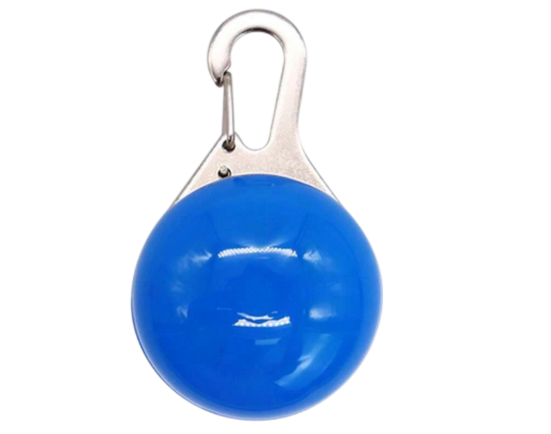 Lumière de sécurité LED pour chien Bleue
