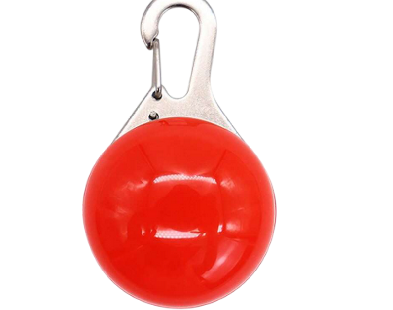 Lumière de sécurité LED pour chien Rouge