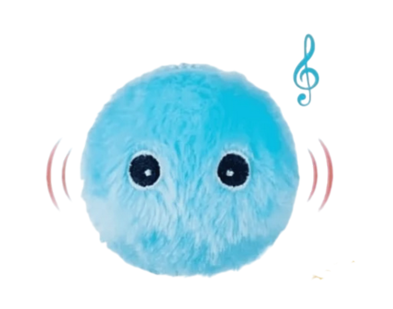 Jouet doudou pour chat musical coloris aux choix