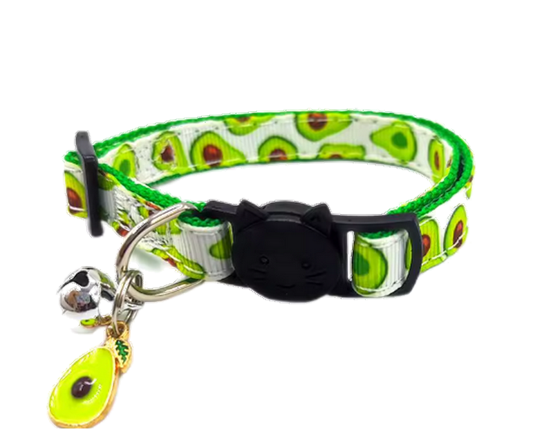 Collier pour chat sa breloque Avocat et sa clochette