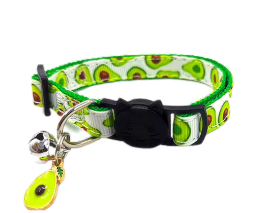 Collier pour chat sa breloque Avocat et sa clochette